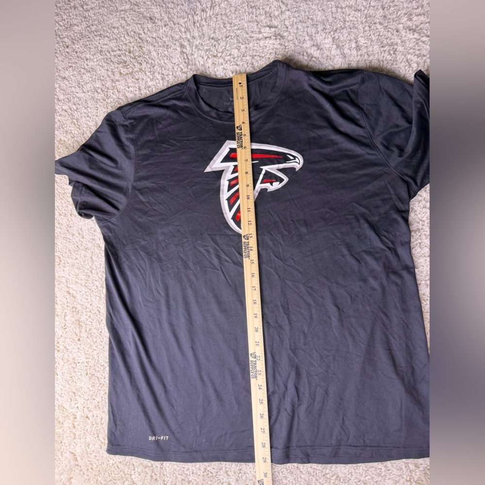Men's 2XL Nike Black Atlanta Falcons T-Shirt - Picture 6 of 6
